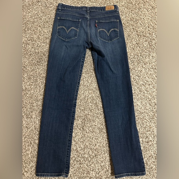 Levi's Dark Blue Skinny Jeans for Women - Picture 2 of 2